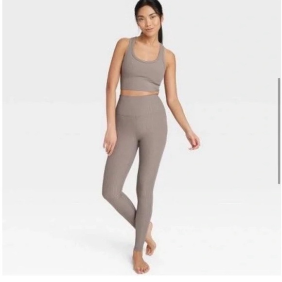 all in motion Pants - All In Motion Women's Ultra High-Rise Rib Leggings
